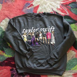Taylor Swift Eras Gray Pullover Sweatshirt